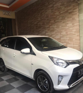 Toyota calya for rent in Bali