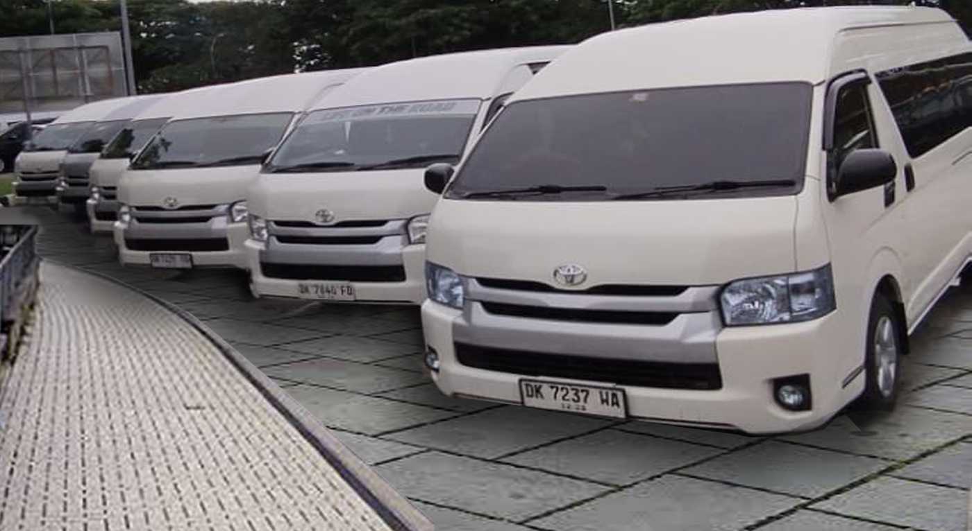 Bali mini bus for rent