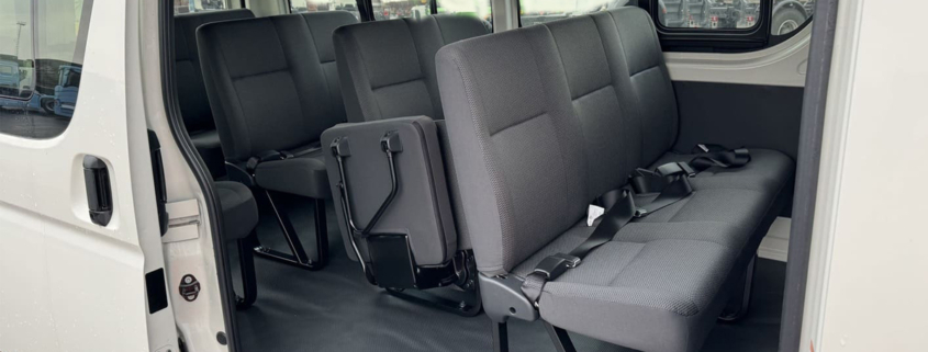 Toyota Hiace inside
